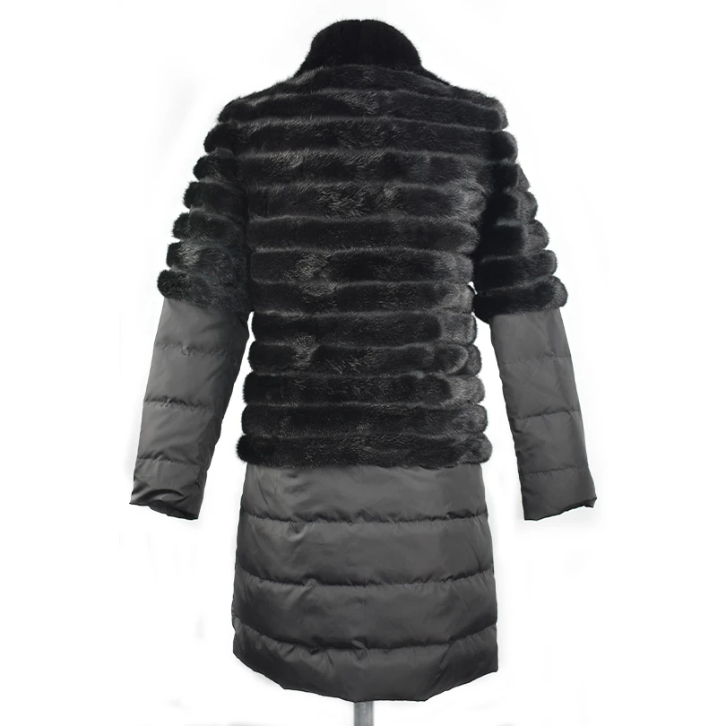 2020 nou nurca haină de blană detașabil maneca jos jacheta haina transforma detașabil femei haină de blană naturală gros cald strada