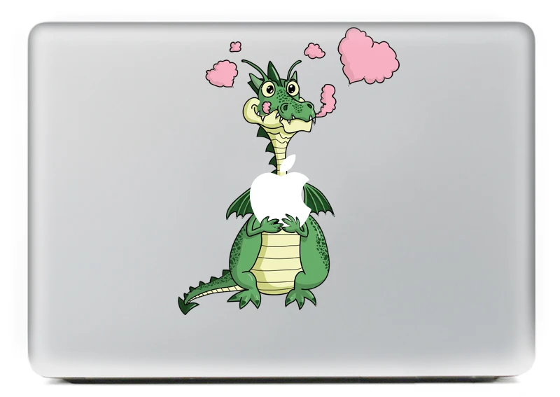 Minunat Dragon DIY Personalitate Vinil Decal Laptop Autocolant pentru macbook Pro Air 13 inch Desene animate laptop Piele shell pentru mac book
