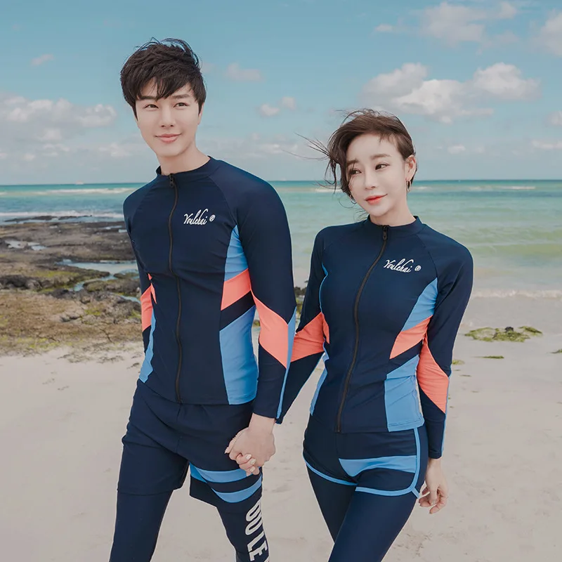 Bărbați Femei UPF 50+ Rashguard Maneca Lunga UV/Protectie solara Înot Surf Tricouri Jambiere Bikini costume de Baie, Treninguri Activewears