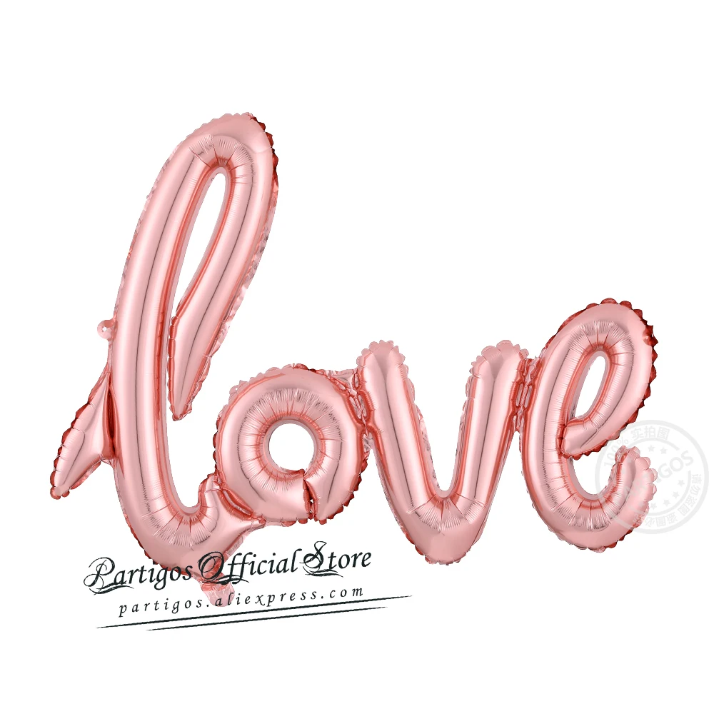 19pcs Amestec de Dimensiuni Mari, Roșii Inima Baloane Folie kit de Ziua Îndrăgostiților Decoratiuni de Nunta Trandafir de Aur Scrisoare de Dragoste Folie Globos Heliu 2021
