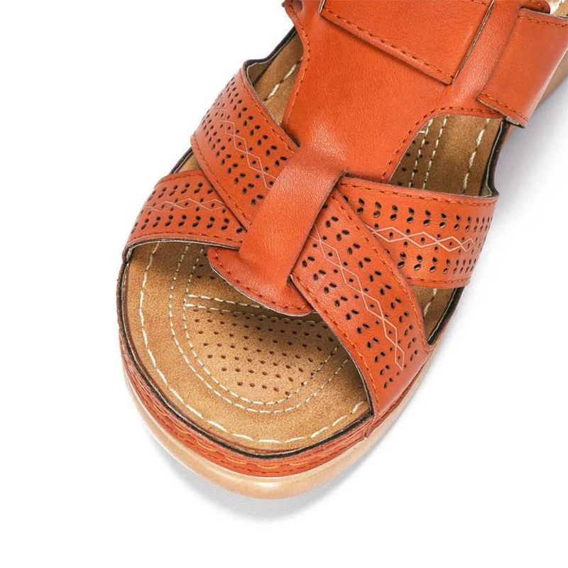 Femei Vara sandale Sandale Confortabile Super Moale Premium Ortopedice Tocuri Joase Sandale de Mers pe jos de la Picior Corector Cusion Picătură de Transport maritim