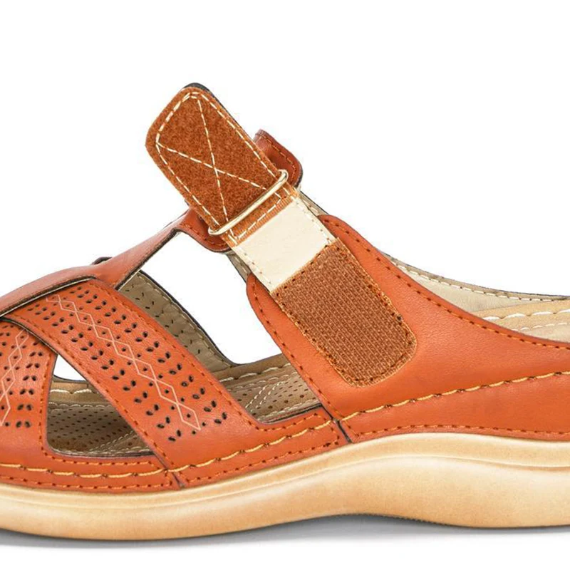 Femei Vara sandale Sandale Confortabile Super Moale Premium Ortopedice Tocuri Joase Sandale de Mers pe jos de la Picior Corector Cusion Picătură de Transport maritim