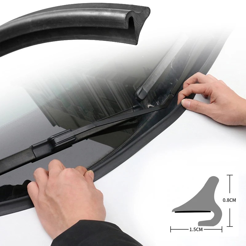 Pentru Hyundai i30-2020 DIY Mașină de Etanșare Benzi Windshied Spoiler de Umplere a Proteja Marginea Chederul Benzi Autocolant Accesorii Auto