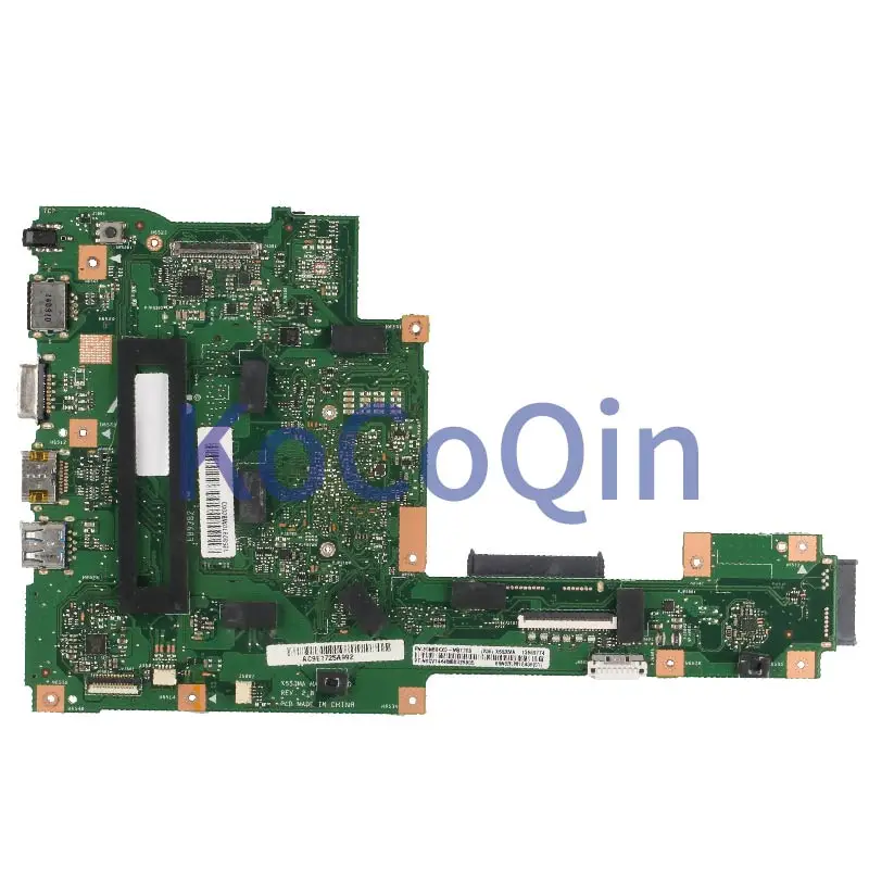 KoCoQin Laptop placa de baza Pentru ASUS A553M X503M F503M X553MA X503M X553M F553M F553MA Mainboard REV:2.0 N3540