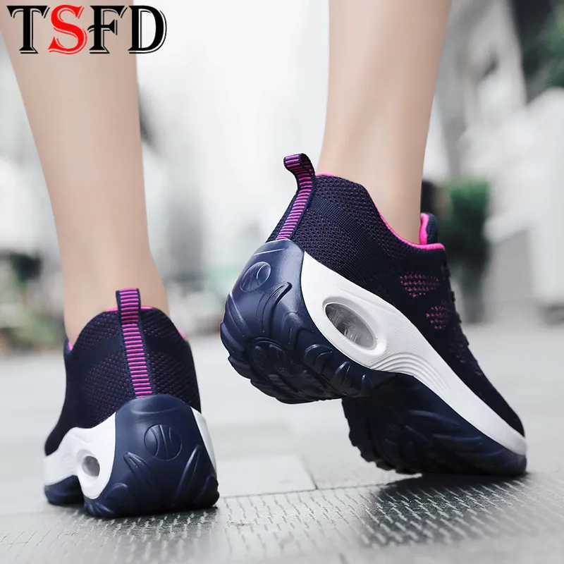Dantela Sus Pantofi pentru Femei Soft Comfort Sport Femei Adidas Pernă de Aer Pantofi Sport Femei Usoare de Pantofi de Alergare de Mari Dimensiuni 42 D1