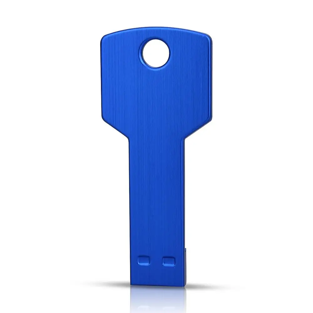 J-box Albastru 16GB USB Flash Drive de Metal de Forma Cheie Degetul mare Pen Drive 16gb Pendrives USB 2.0 Stick de Memorie Calculator, Laptop, Tableta