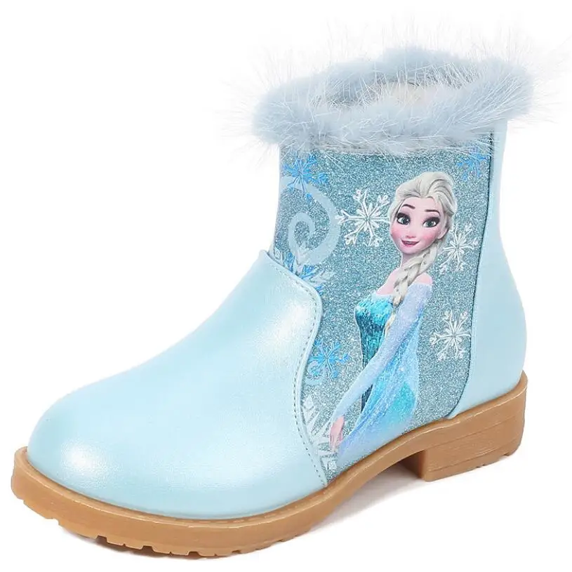Copii Desene Animate Congelate Cizme Toamna Iarna Nou 2020 Printesa Martin Cizme Fete De Moda Elsa Printesa Copii Adidasi Pantofi Sport