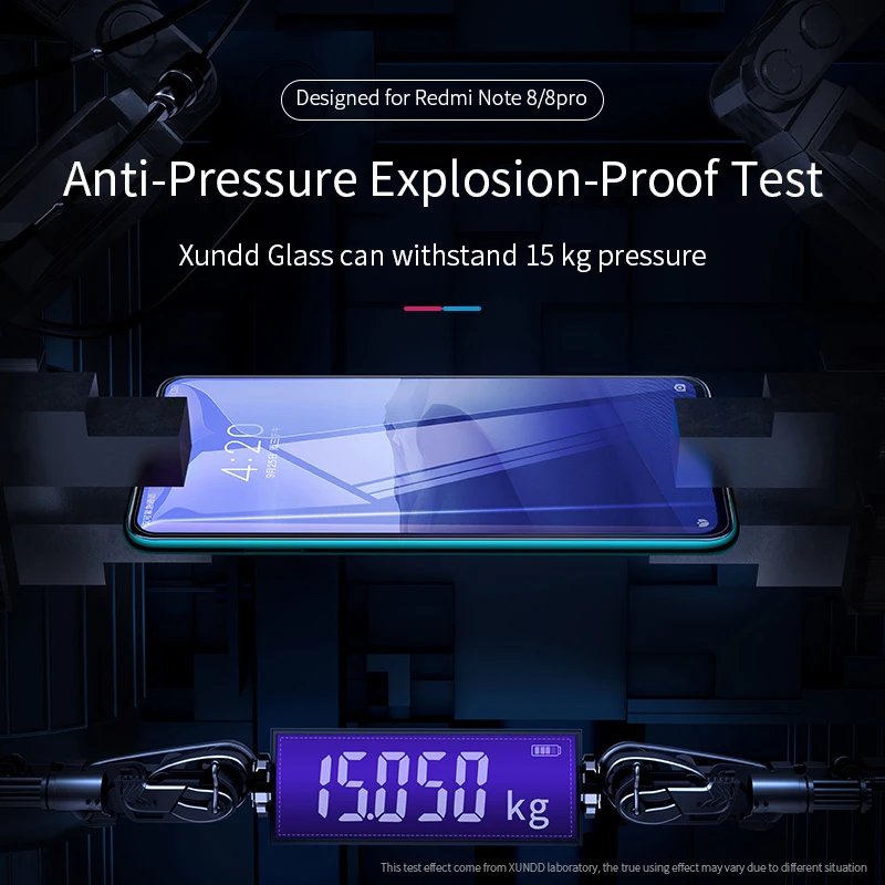 Xundd Ecran de Protecție Pentru Xiaomi Mi 10T Mi10t Pro Lite 5G Sticlă de Protecție Complet Acoperite Temperat Film 9H 2.5 D