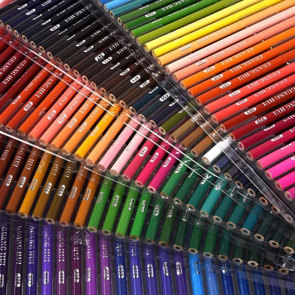 48/72/120/160 Culori Artă Colorate Creioane de Desen pentru Artist desenator de Scris Pentru Desen Schiță Școală Cadouri Arta de Aprovizionare