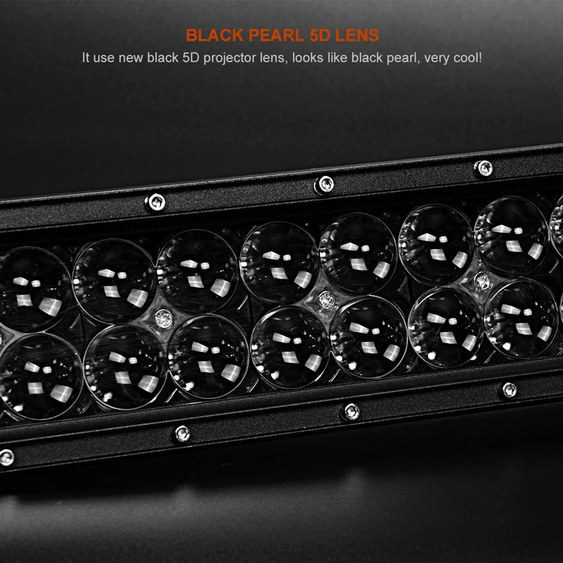 5D 42Inch 20000LM Curbat LED Light Bar Black Lentile de Lucru cu Led-uri de Lumină Pentru Jeep OffRoad 4x4 4WD ATV SUV UAZ Tractor Barca Masina Motocicleta