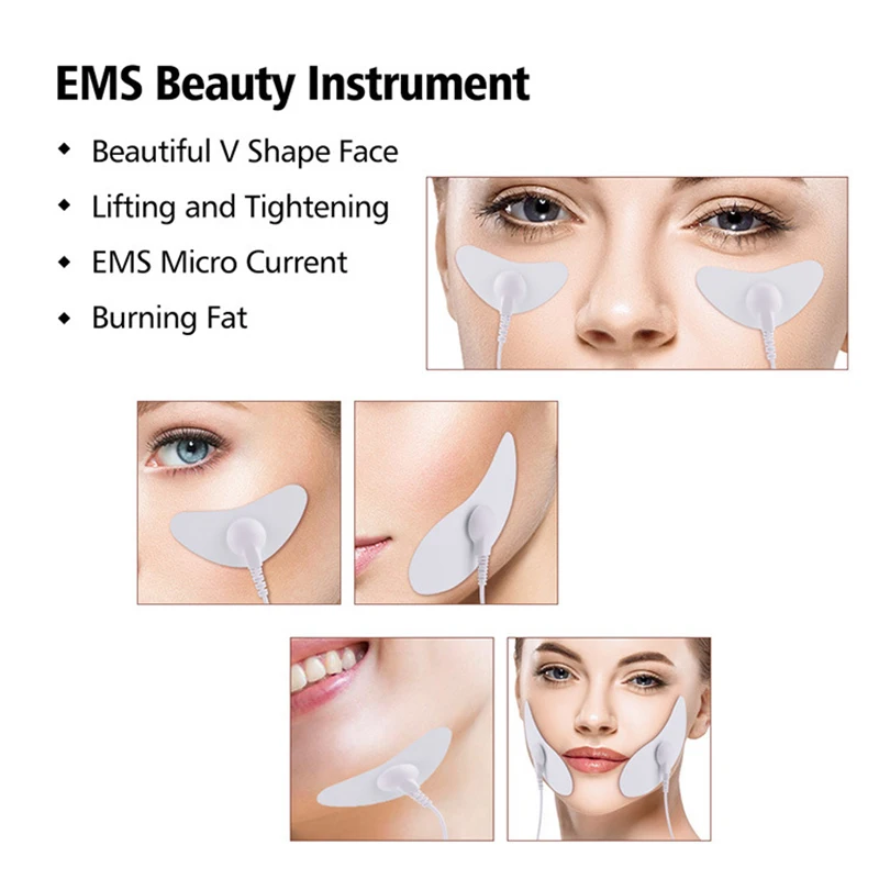 Produs nou EMS Fața Dispozitiv de Ridicare Mini Undelor Electromagnetice Terapia Magnetică Masaj Facial Slăbire Îngrijire a Pielii de Frumusete Dispozitiv