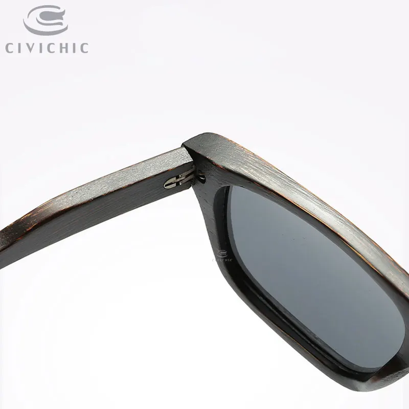 CIVI CHIC Lemn Polarizat ochelari de Soare Femei Barbati Brand Designer de Bambus Gafas De Sol HD Conducere Ochelari Zonnebril Femei UV400 KD029
