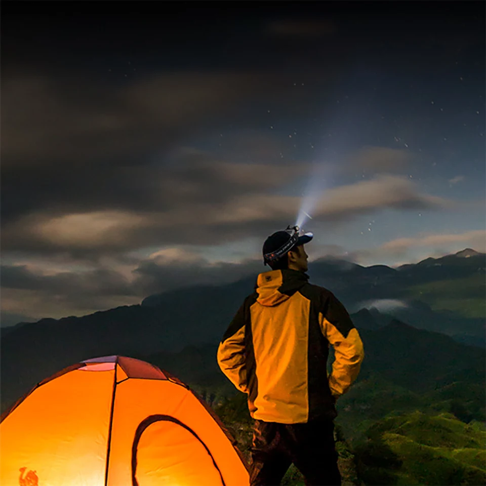 Portabil în aer liber Camping Far Mini-Lanterna Felinar Q5+COB Led-uri Impermeabil Far Multifuncțional