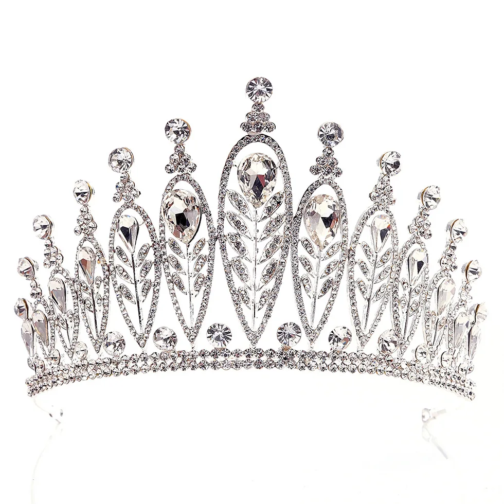 DIEZI 4 Culori Coroana Pentru Cadou de Nunta de Cristal Mireasa Diademe Mireasa Coroana Diademe Superba Prințesă Accesorii de Par Benzi