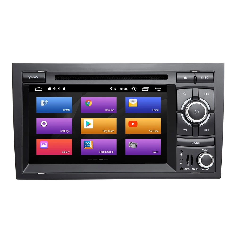 Masina de Player Multimedia 2 Din Android 10 Pentru Audi A4 B6 B7 S4 B6 B7 RS4 Seat Exeo 2002-2008 RS4 B7 Radio 2008-2012 Navigare GPS