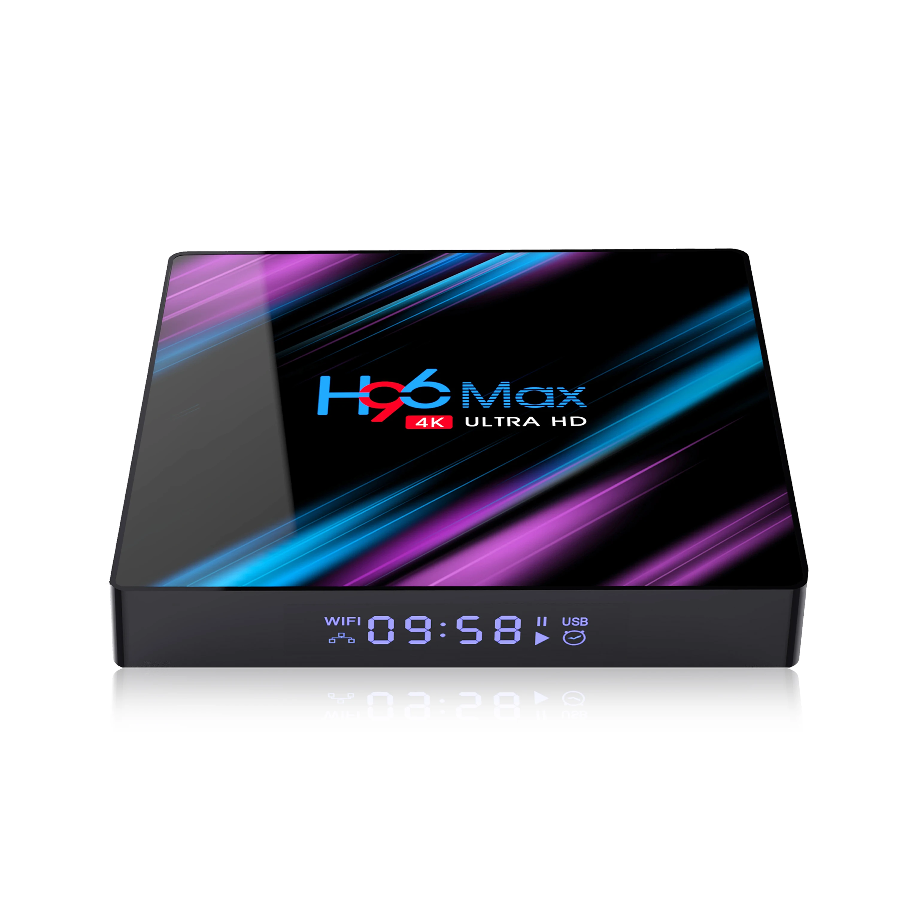 H96 max RK3318 4GB 64GB Smart TV Box Android Media player 9.0 2.4 G/5G AndroidTV CUTIE
