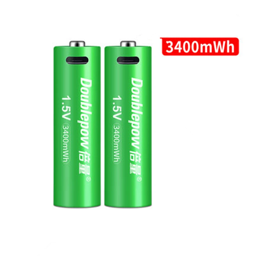 Noul 1.5 v 3400mWh AA baterie reîncărcabilă USB AA baterie reîncărcabilă litiu rapid de încărcare prin Micro USB cablu