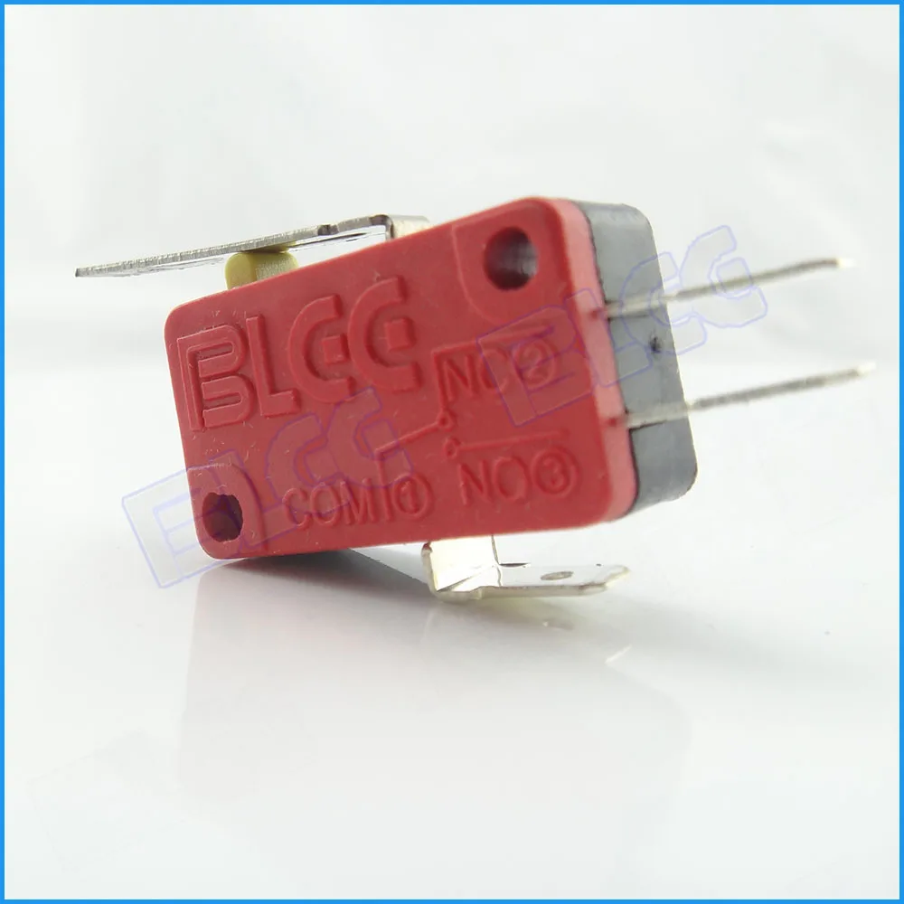 30pcs / Lot 3pin Microîntrerupător în Comutator cu Pârghie Tac Limita Micro Comutator pentru a Împinge Butonul Arcade Joystick