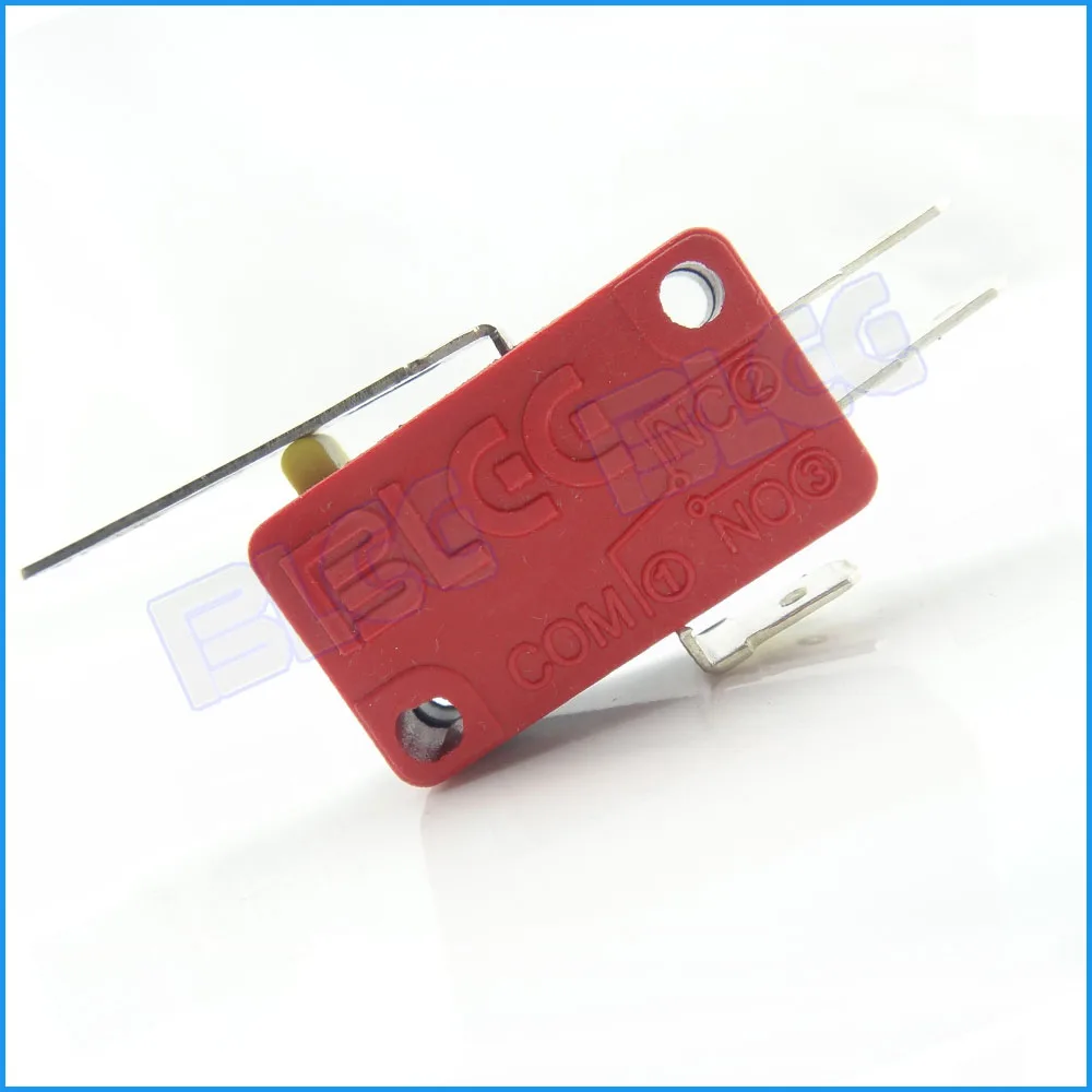 30pcs / Lot 3pin Microîntrerupător în Comutator cu Pârghie Tac Limita Micro Comutator pentru a Împinge Butonul Arcade Joystick