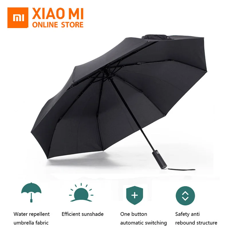Original Xiaomi Noi Mijia Automată Însorită Ploioasă de Aluminiu Windproof Impermeabilă UV Bărbat femeie de Vara Iarna