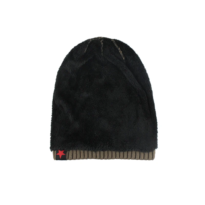 [FLB] Mens Chelioși Pălărie de Iarnă Căciuli Tricotate Cotto Hip Hop de Stocare Pălărie Plus Catifea Rasta Capac Stele Capota Pălării Pentru Bărbați F18007