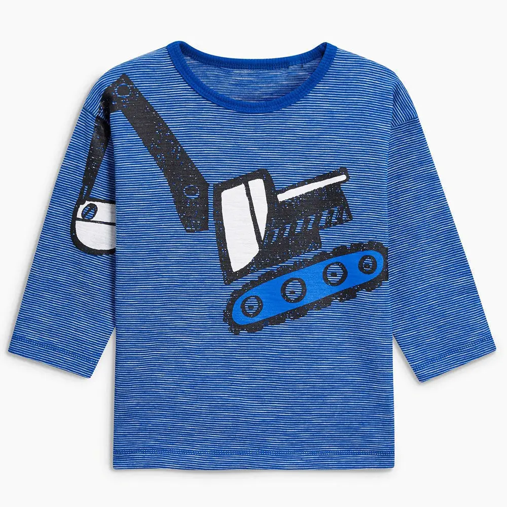 Sărituri de Metri Băieți Teuri Dinozaur Topuri cu Maneci Lungi Haine 2018 Brand New Kids T-shirt Îmbrăcăminte Copii Camasi Toamna Bumbac
