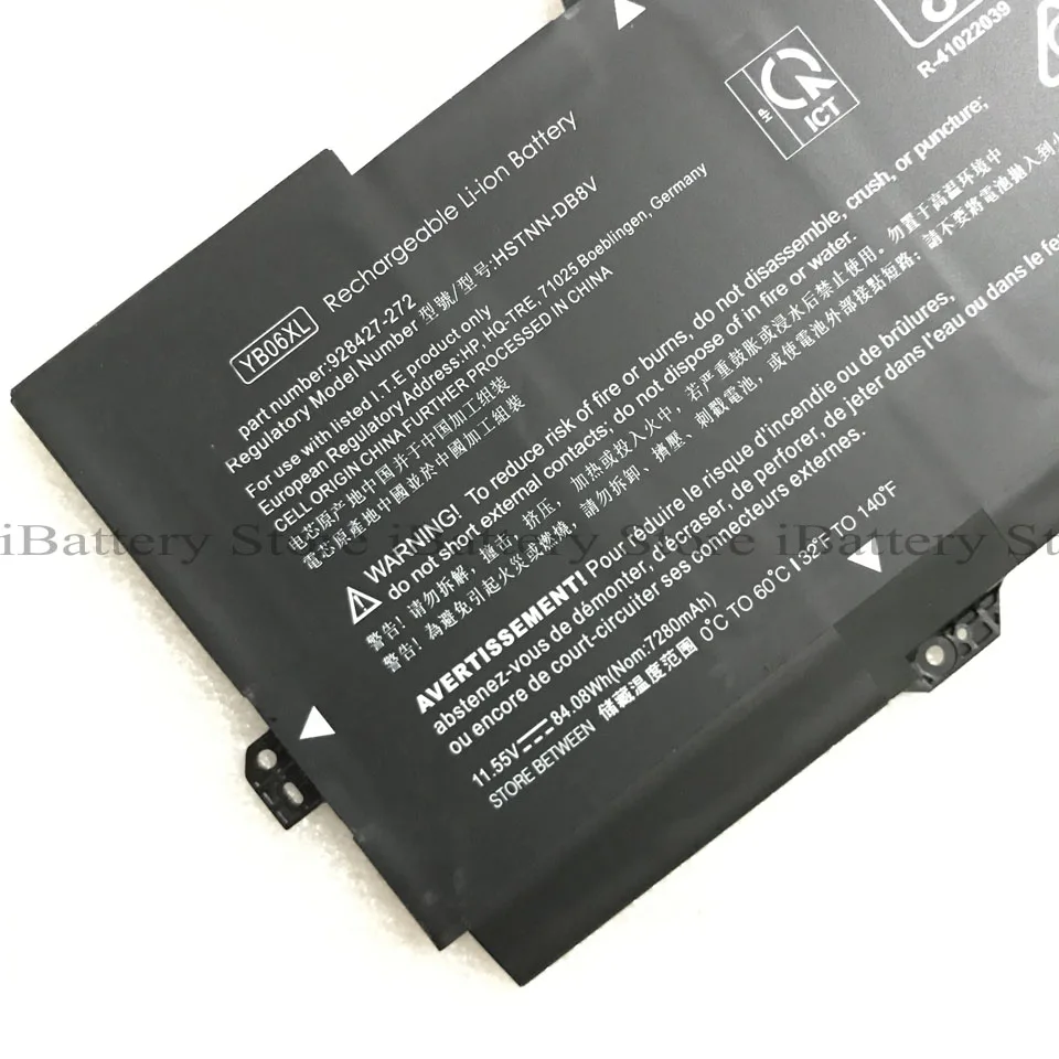 Autentic YB06XL Bateriei Pentru Hp Spectre x360 15-ch000 15-ch004na 15-CH011DX 15-CH005NG HSTNN-DB8V Batteria Originale de Calitate AKKU