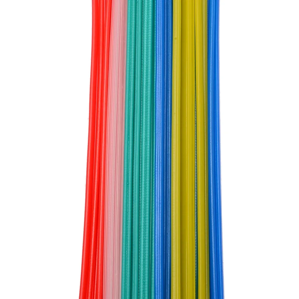 Mayitr 50pcs 25cm Plastic Vergele de Sudare cu 5 Culoare Sudor Bastoane Alb/Albastru/Galben/Roșu/Verde Instrumente de Sudare