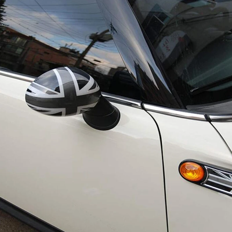 Oglindă laterală Acoperă Capace pentru Mini Cooper R55-R61 (Partea Aripa Oglinda Capac cu Auto Power Pliante) Usa Oglinda retrovizoare Acoperă Stic
