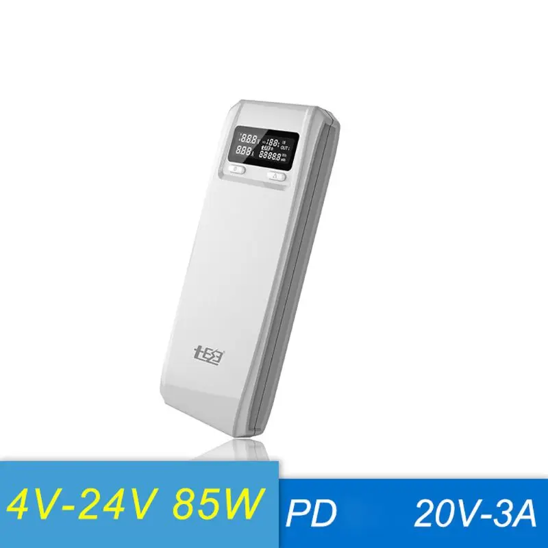 (Fără Baterie) QD188-PD Dual USB QC 3.0 + Tip C PD Ieșire DC 8 x 18650 Baterii DIY Power Bank Cutie Titularul Caz Încărcător Rapid