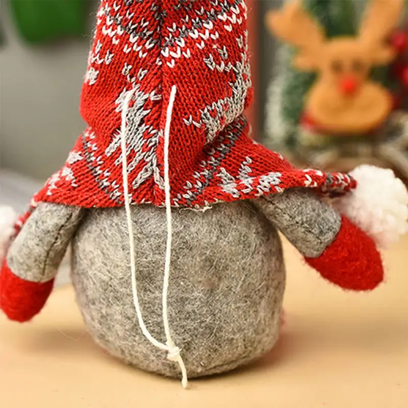 2021 Nouă Ani Cadou Gnome Papusa Postura De Chip Suedeză Santa Tricotate În Picioare De Crăciun Decorare Copac Xmas Decor Rudolph