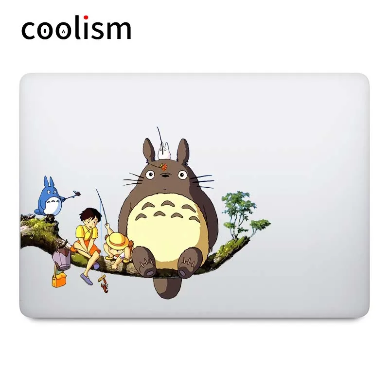 Totoro Anime Pisica Laptop Autocolant pentru Macbook Decal Pro Air Retina 11 12 13 14 15 inch HP Dell Mac Book Notebook iPad Piele Autocolant