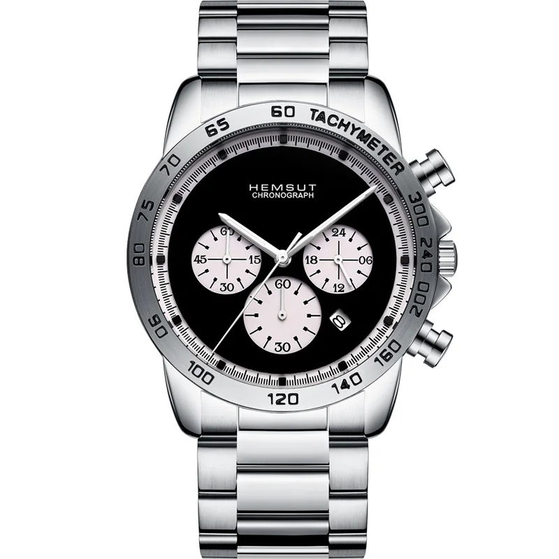 HEMSUT de Lux de Brand de Moda pentru Bărbați Cuarț Ceas Barbati Cronograf rezistent la apa Încheietura ceas Militar, Ceas relogio masculino