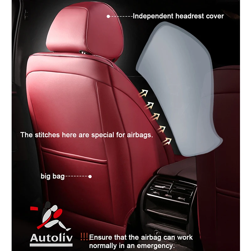 KADULEE Personalizate din Piele scaun auto capac Pentru Honda Accord Odyssey se POTRIVESC ORAȘ Crosstour Crider VEZEL AVANCIER CR-V XR-V, civic acoperă