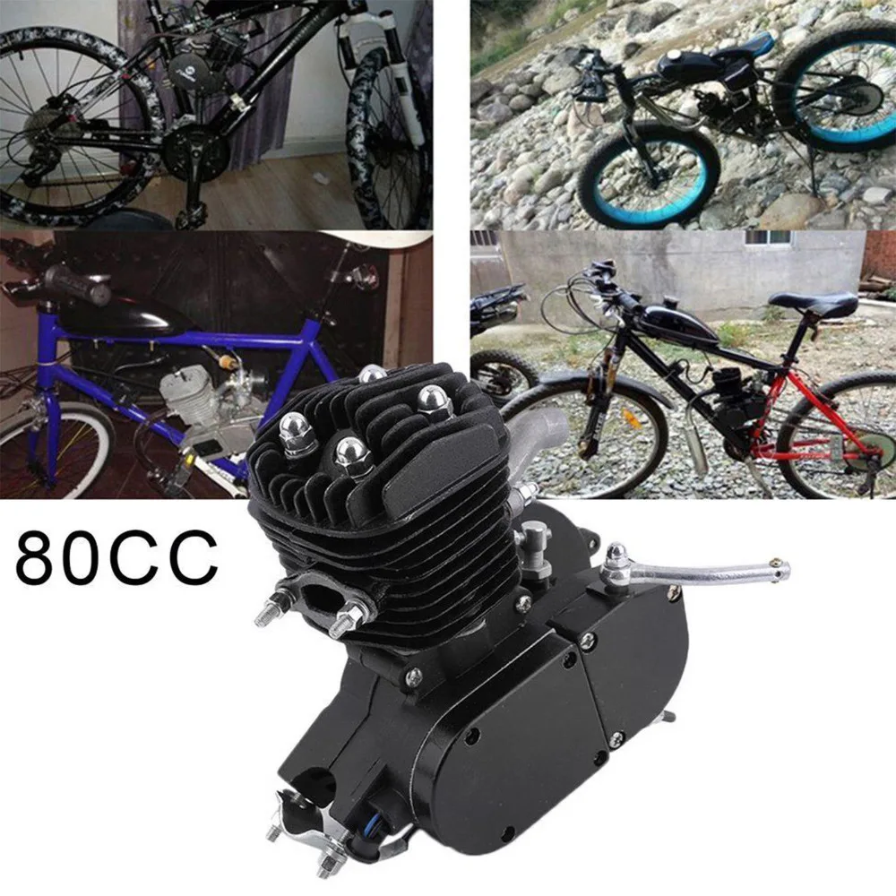 80cc Motorizate de Push-Bike Biciclete Motorizate Gaz Benzină Motor Kit 2 Timpi