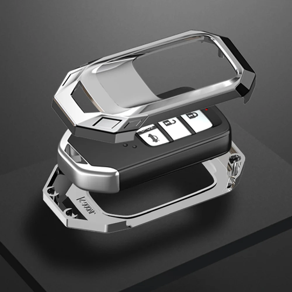 Auto Smart Cheie de Protecție Acoperă Accesorii Auto Styling Caz Pentru Honda Civic Accord EX EXL Crv Crz Hrv Aliaj de Zinc Cheie Shell