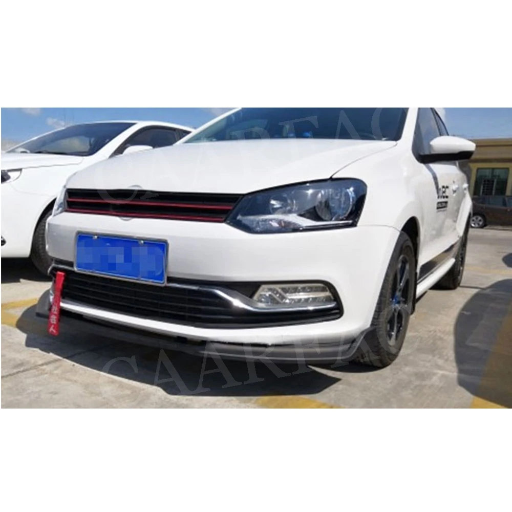 ABS Bara Fata Buza Spoiler Repartitoare Pentru Volkswagen VW Polo -2018 3 BUC Bărbie Anti-impact Lopata de Paza