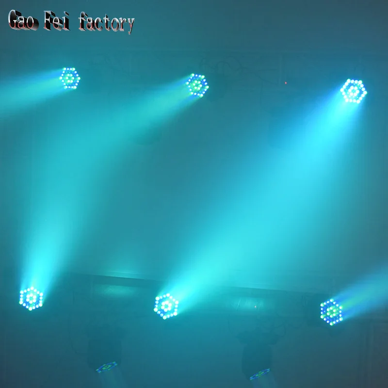 Mișcare Cap DMX Lumina RGBW Led Fascicul de Lumini DJ Mobil Rotativ Iluminat Disco Sunet Activat Efectul De Partid Plivitul Show