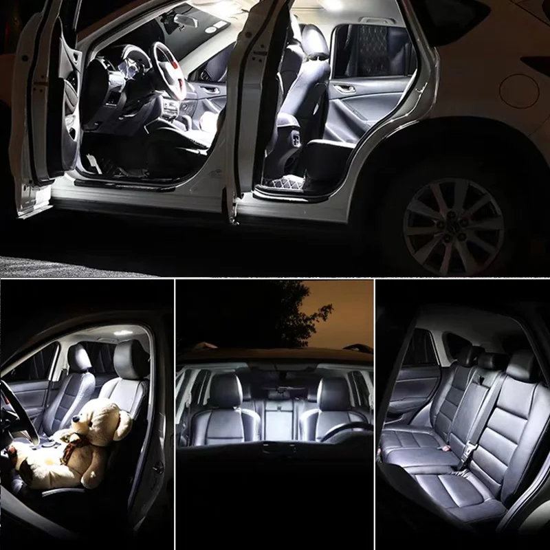 13pc X Canbus LED lectură Interior dome harta Lumini bec Kit pentru Seat Accesorii pentru 1999-2006 Leon MK1 1M 1M1 Hatchback