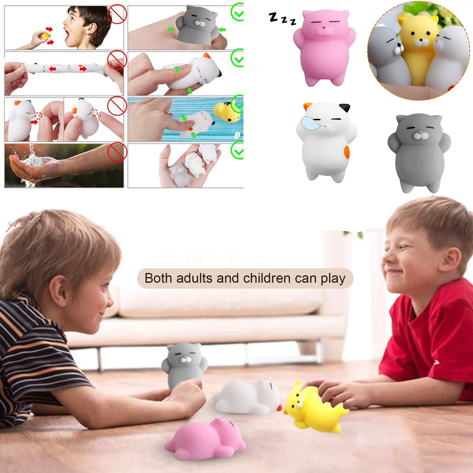 21Pcs Frământa Jucarii Set de Jucării Senzoriale de Relief de Stres Jucării Autism Anxietate de Stres de Relief Pop Bule Frământa Senzoriale Jucărie Pentru Copii Adulți
