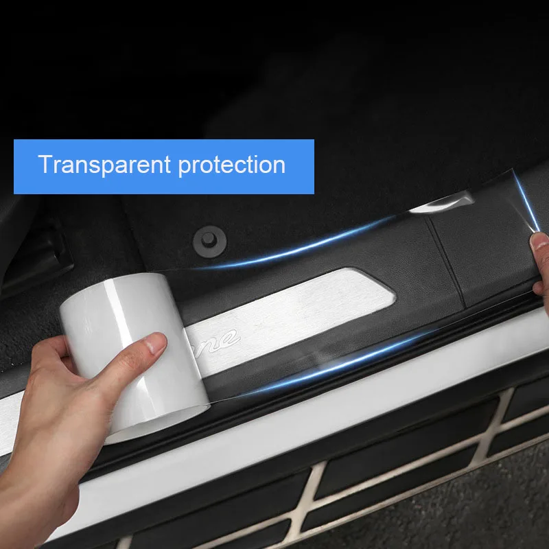 Transparent Masina Ușă Folie De Protectie Caroserie Usa Bara De Protecție Autocolant Anti Scratch Auto Clar Transparenta Film