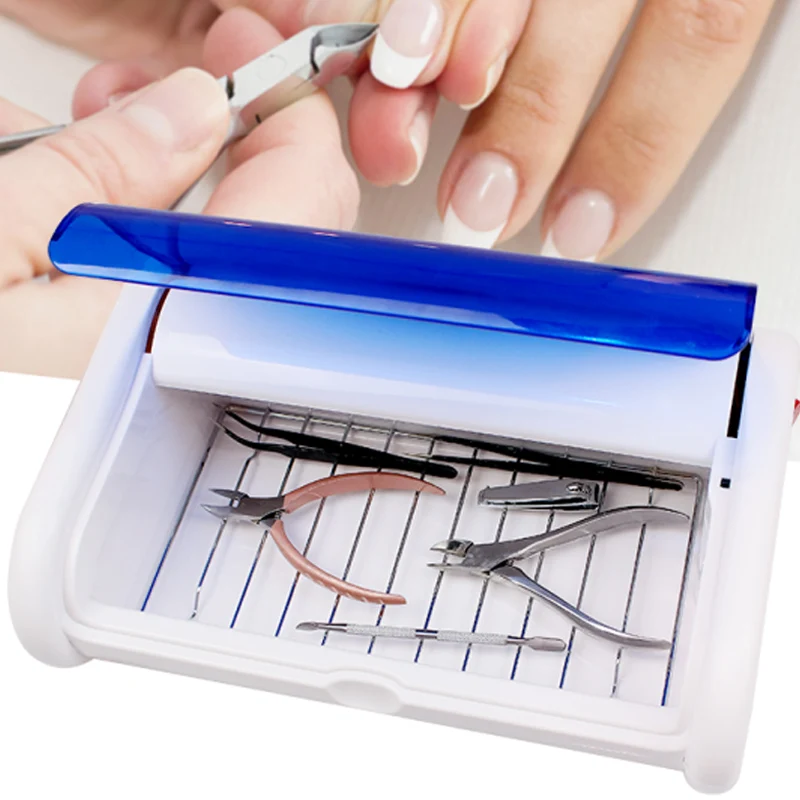 Unghii Instrument Sterilizator pentru Manichiura Nail Art Salon Folosi Dezinfectarea Sterilizator Cutie de Unghii Salon de Uz Personal Nail Art Echipamente