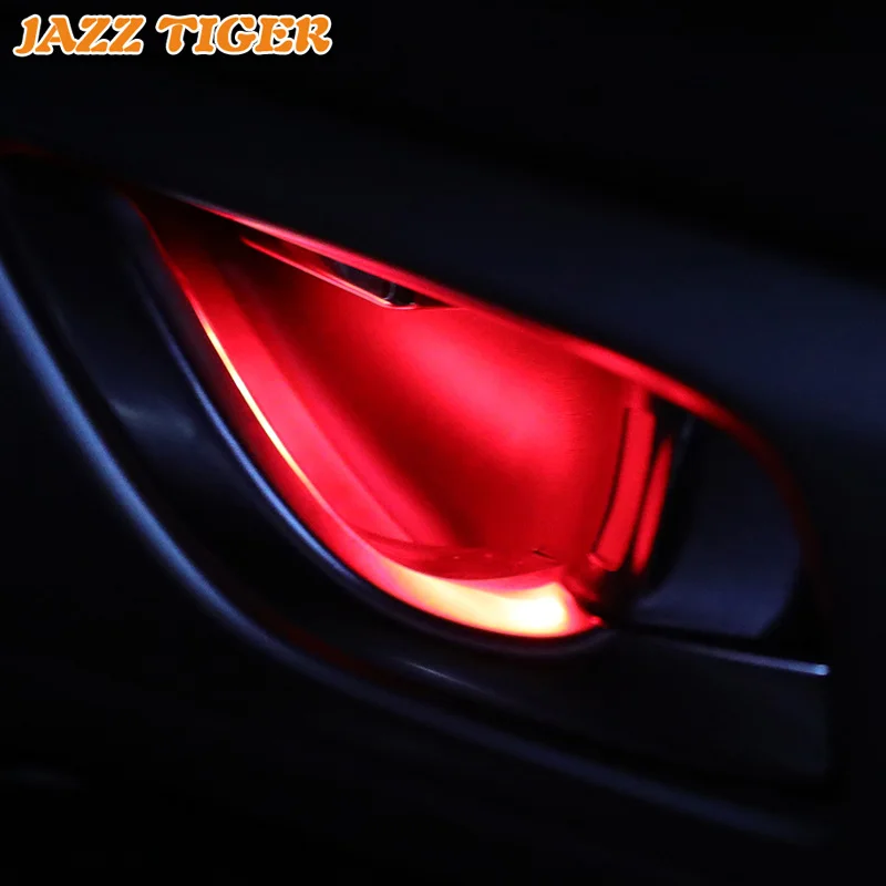 4BUC Lumina Ambientala Interior Masina Ușă Interioară Castron se Ocupe de Cotiera Atmosferă de Lumină Lumina Pentru BMW X1 X3 X4 X5 X6 Z4 F20 F21 E87 E88
