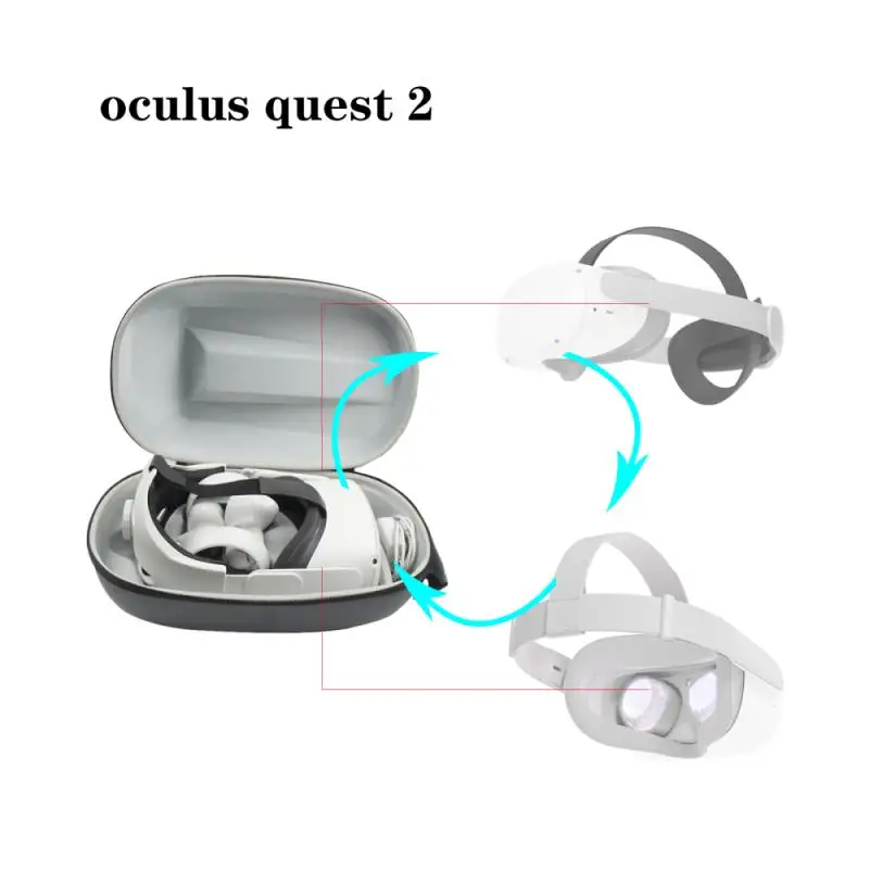 Pentru Oculus Quest 2 Pahare VR Cutie de Depozitare rezistentă la Șoc și rezistent la apă Sac de Depozitare Husă de Protecție cutii portabile, care Transportă Caz