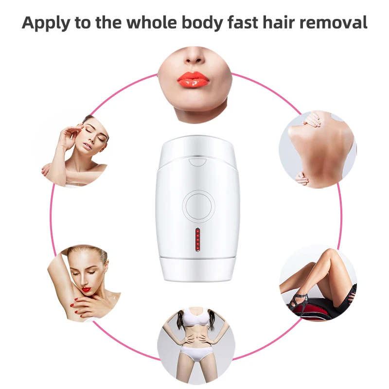 Laser fara durere Epilatorul IPL Îndepărtarea Părului pentru femei bikini faciale organism Profesional de Par Permanenta Remover Dispozitiv