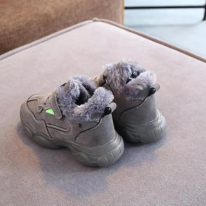 Nouă Copii Cizme Copii De Iarna Plus Cizme De Zapada Pentru Fete Baieti Casual De Mers Pe Jos De Agrement În Aer Liber Glezna Pantofi Copii Mici Adidași B529
