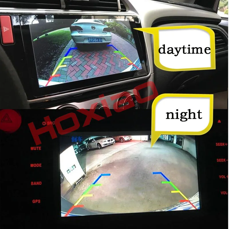 Viziune de noapte Masina din Spate Vedere aparat de Fotografiat Impermeabil Unghi Larg Înapoi Reverse Camera HD MCCD Procesor de Asistență la Parcare Camera Retrovizoare