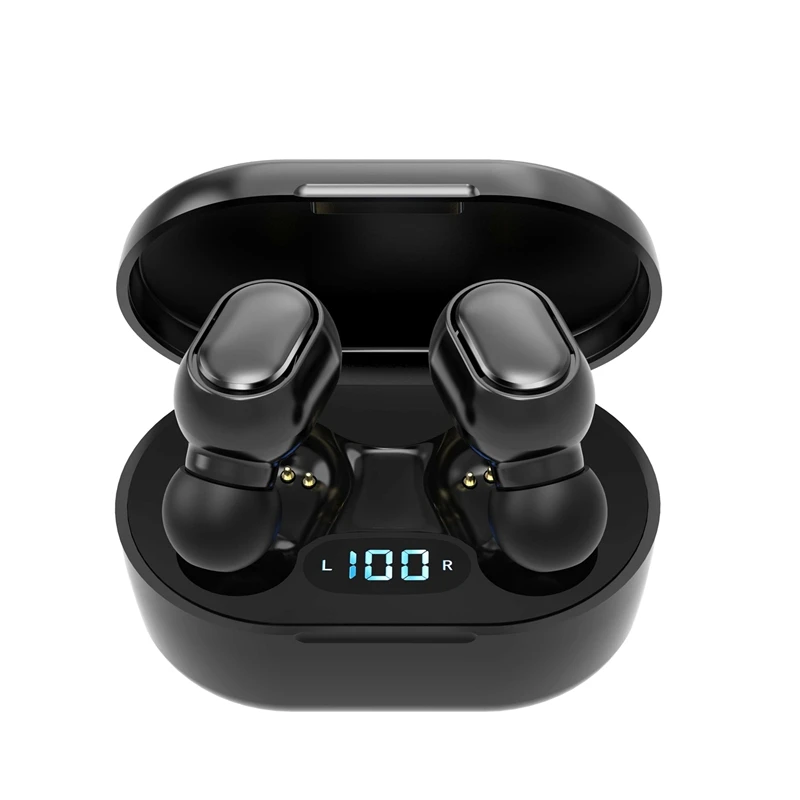 E7S TWS Wireless Căști Bluetooth, Anulare a Zgomotului rezistent la apa Display LED Sn In-Ear Cască Stereo Auriculare