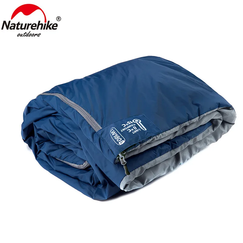 Naturehike Camping Sac de Dormit LW180 Plic Portabil în aer liber, Drumeții Ultralight Impermeabil Backpacking Bumbac Sac de Dormit