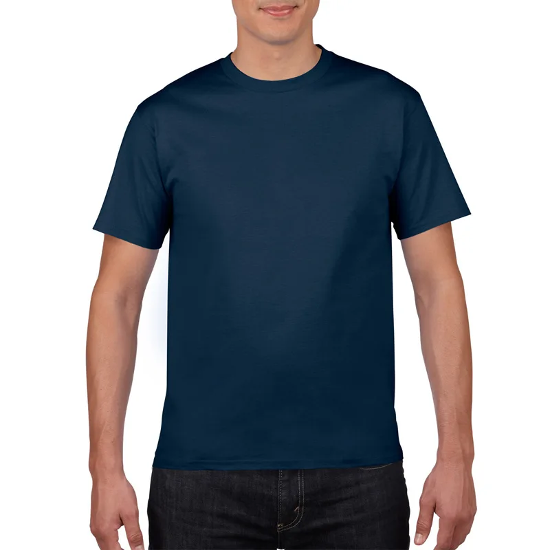 Bumbac cu maneci scurte T-shirt loc en-gros de bumbac publicitate de înaltă calitate camasa cu maneci scurte